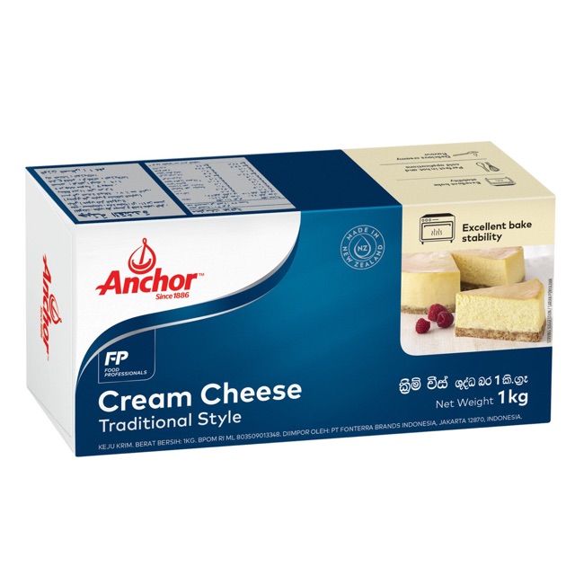 Anchor Cream Cheese 4 x 5 kg