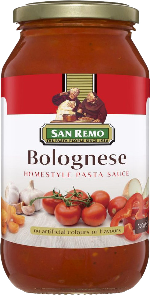 Homestyle pasta sauce bolognese