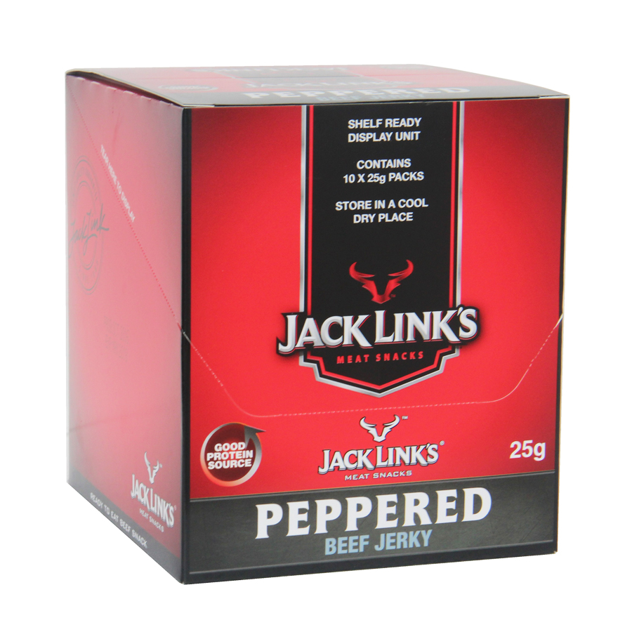 Jacklink Peppered Beef Jerky 25g