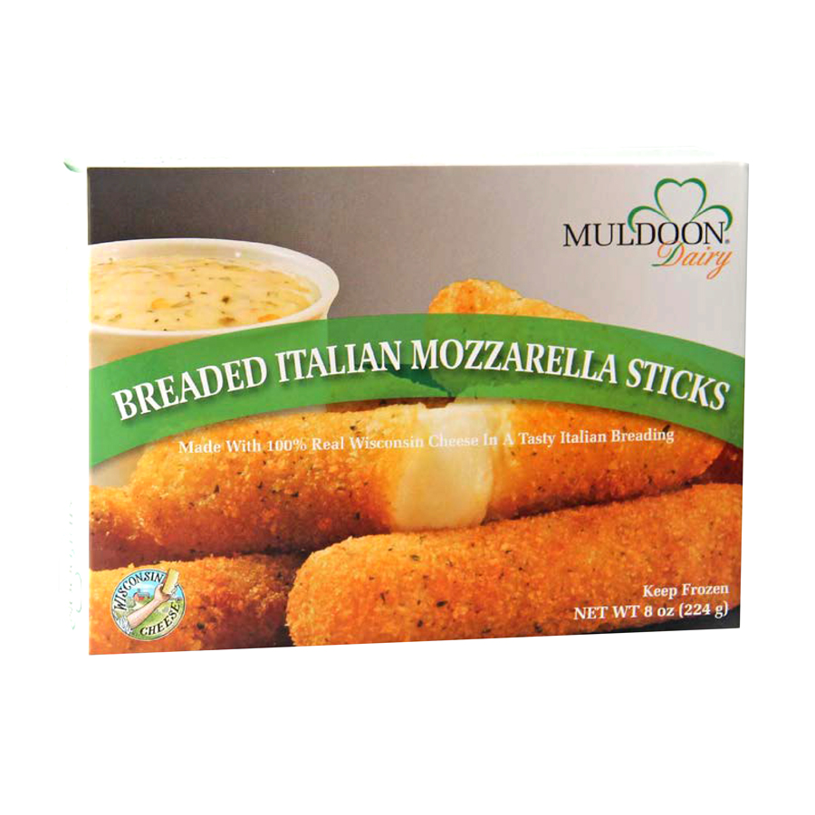 Muldoon Breaded Mozzarella Cheese Stick 224 g